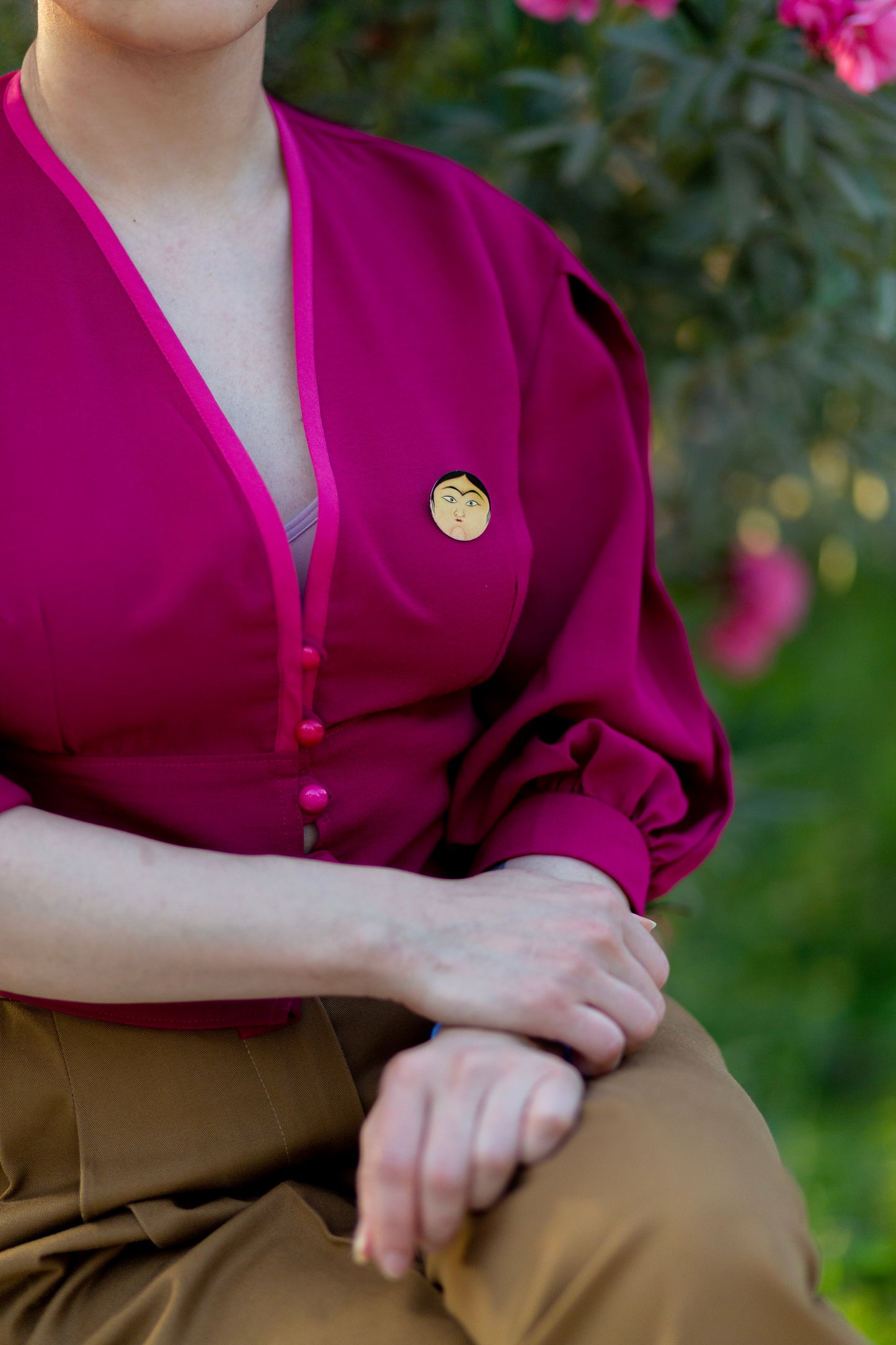 Luna Brooch