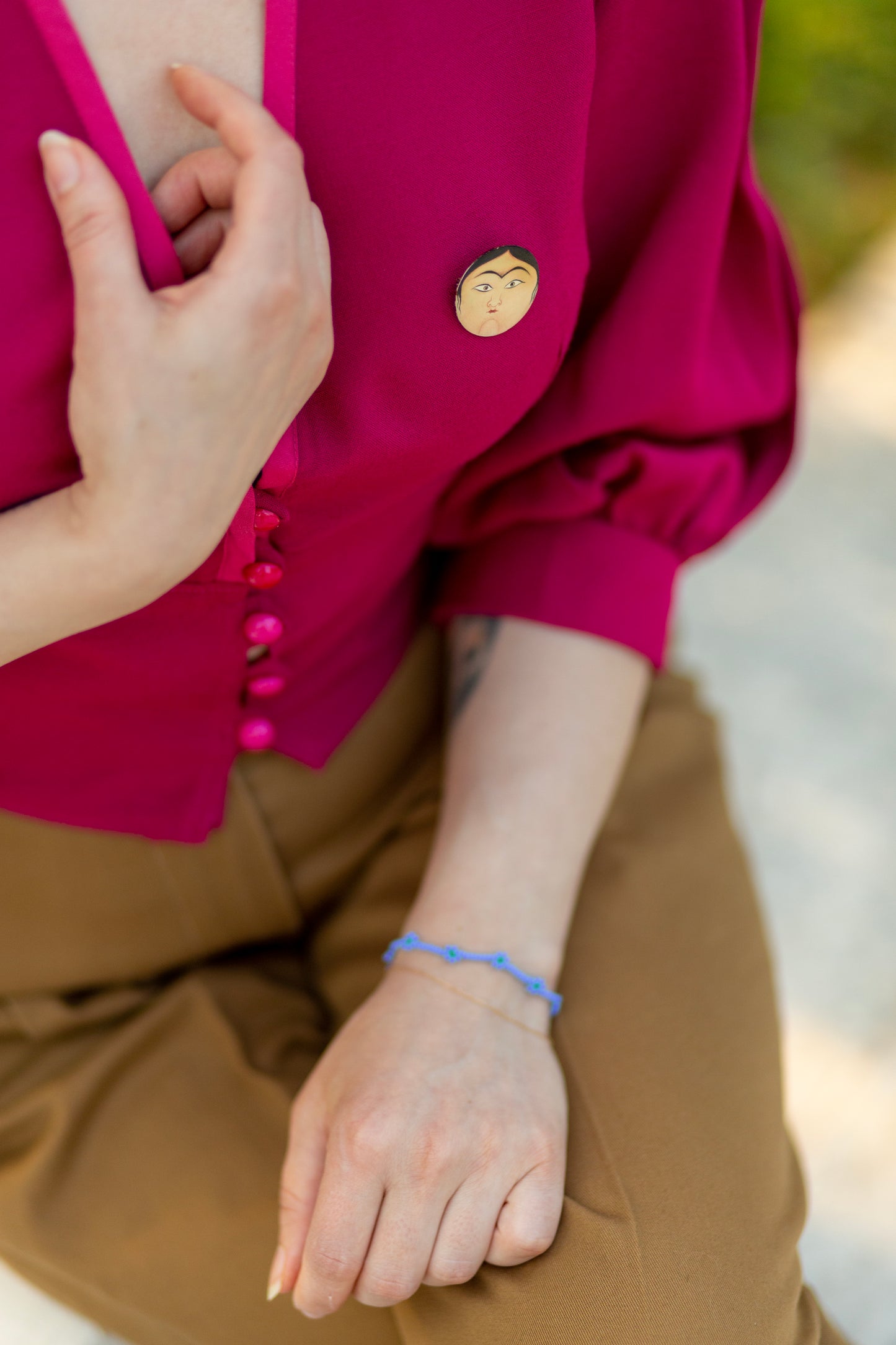 Luna Brooch