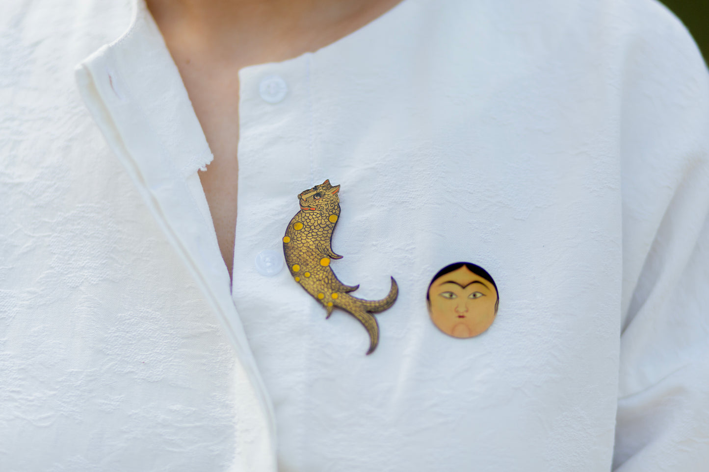 Delphinus Brooch